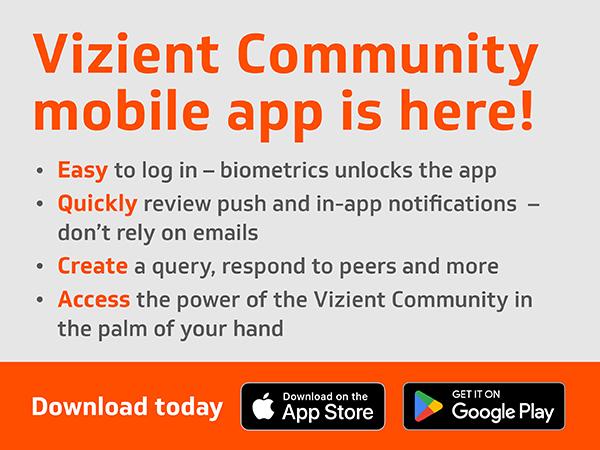 Vizient Community Launches Mobile App, Improving Valuable Collaboration, Information Exchange Among 45,000+ Members